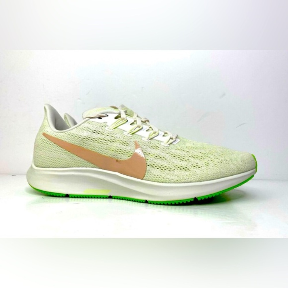Nike Air Zoom Pegasus 36 “Barely Volt” Women’s Size 9 White / Green / Pink